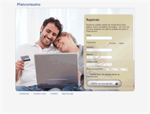 Tablet Screenshot of planconsumo.com